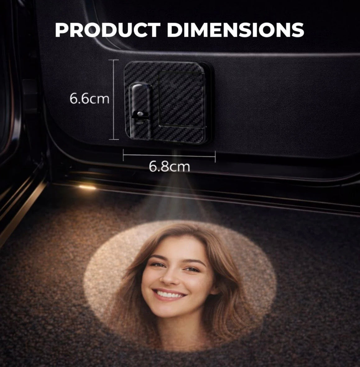 Personalizowany Projektor do Samochodu